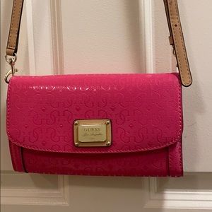 Guess pink crossbody